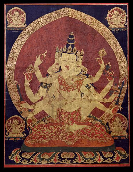 463px-17th_century_Central_Tibeten_thanka_of_Guhyasamaja_Akshobhyavajra,_Rubin_Museum_of_Art.jpg